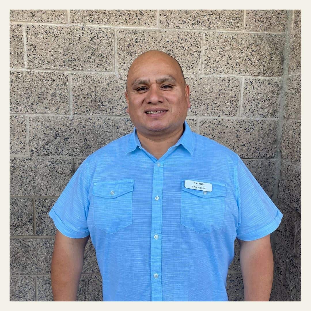 Headshot portrait of Pastor Franklin Garcia